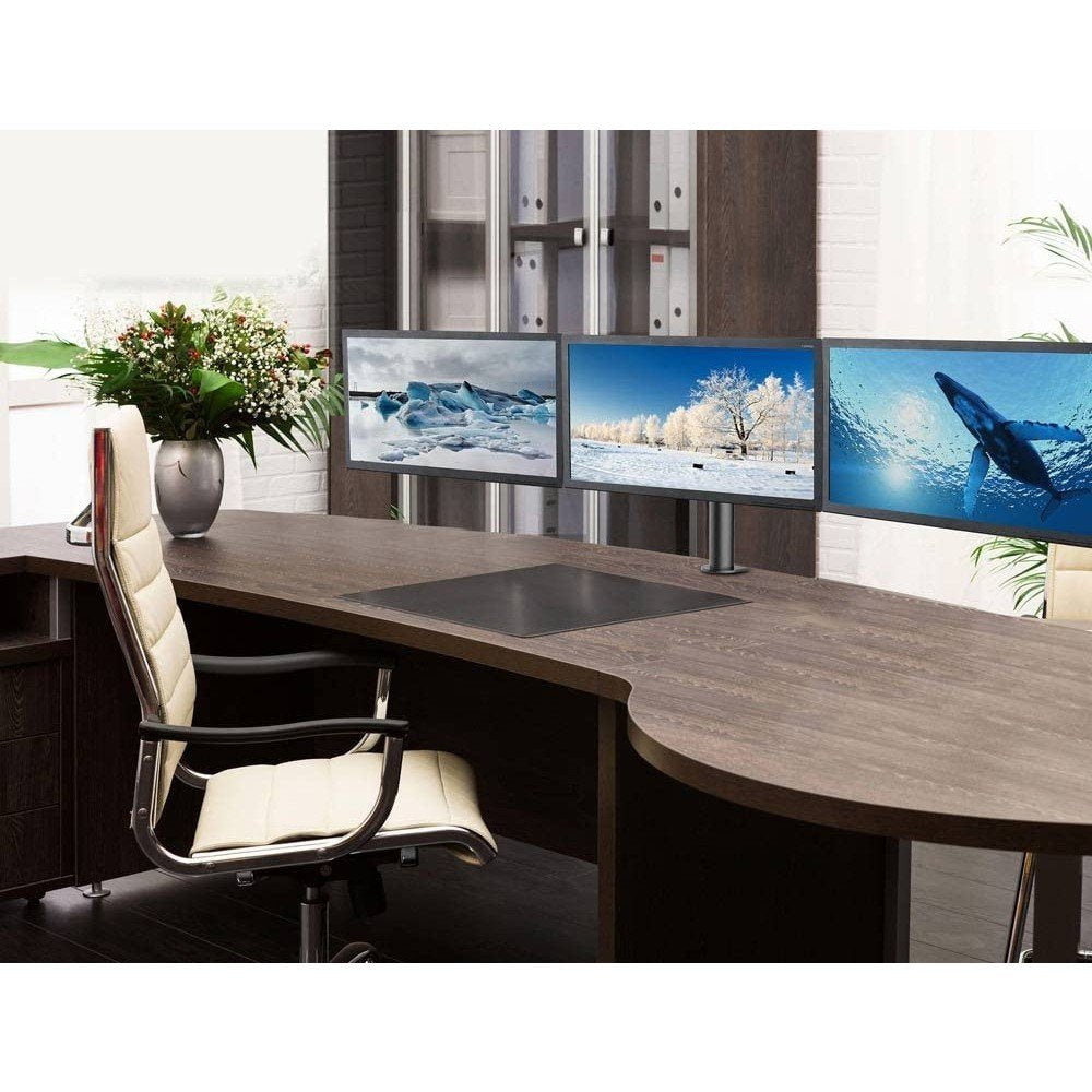 Techly Ica-Lcd 482-T Soporte De Mesa Para Pantalla Plana 61 Cm (24") Negro