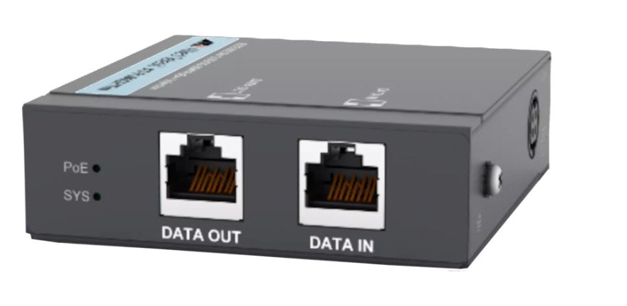 Ieee 802.3bt Power Over Ethernet Injector (Poe++ With Up To 60w And 10m/100m/1g/2.5g/5g Multi-Gigabit Ethernet Support) Eu Power Cord
