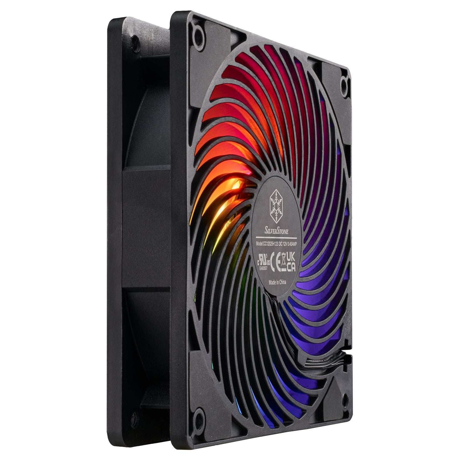 Ventilador De Caja Silverstone Air Penetrator 120sk Argb, Gehäuseventilador Sst-Ap120bsk-Argb