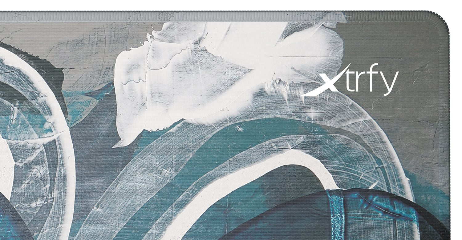 EAN 0842597101131 - CHERRY XTRFY GP4 Alfombrilla de ratón para juegos Negro, Azul, Gris imagen 3