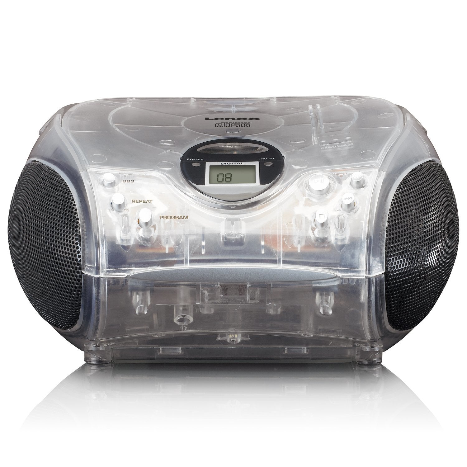 EAN 8711902066255 - Lenco SCD-24TR radio Portátil Digital Transparente imagen 7