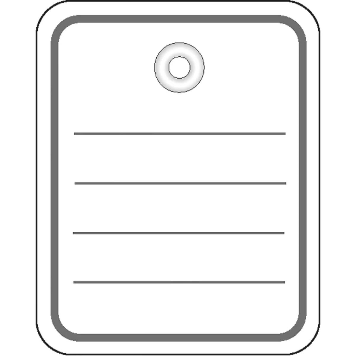 EAN 4008705068208 - HERMA 6820 etiqueta sin adhesivo 1000 pieza(s) Gris, Blanco imagen 1