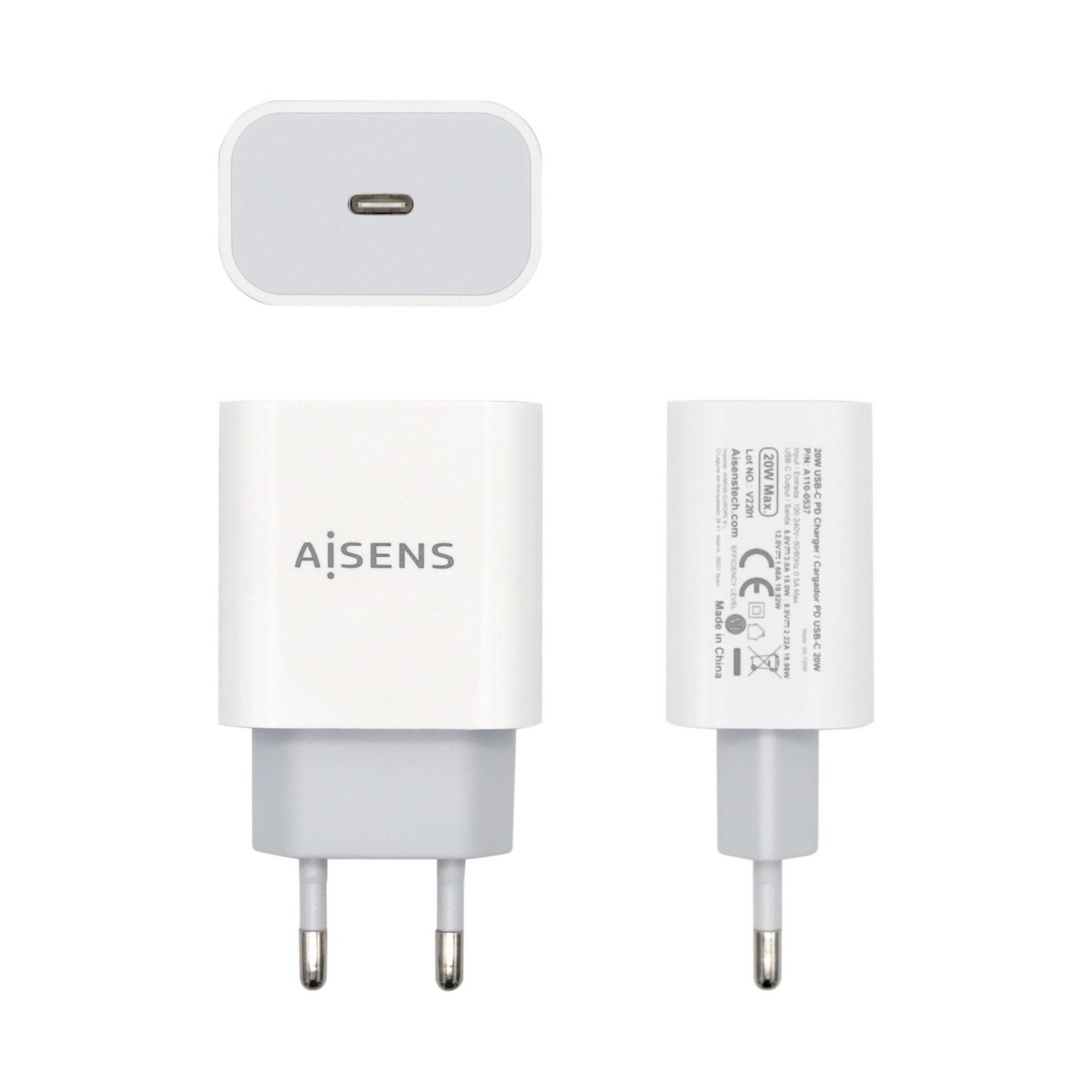 EAN 8436574706147 - AISENS A110-0537 cargador de dispositivo móvil Videocámara digital, Cámara digital, Teléfono móvil, Smart imagen 2