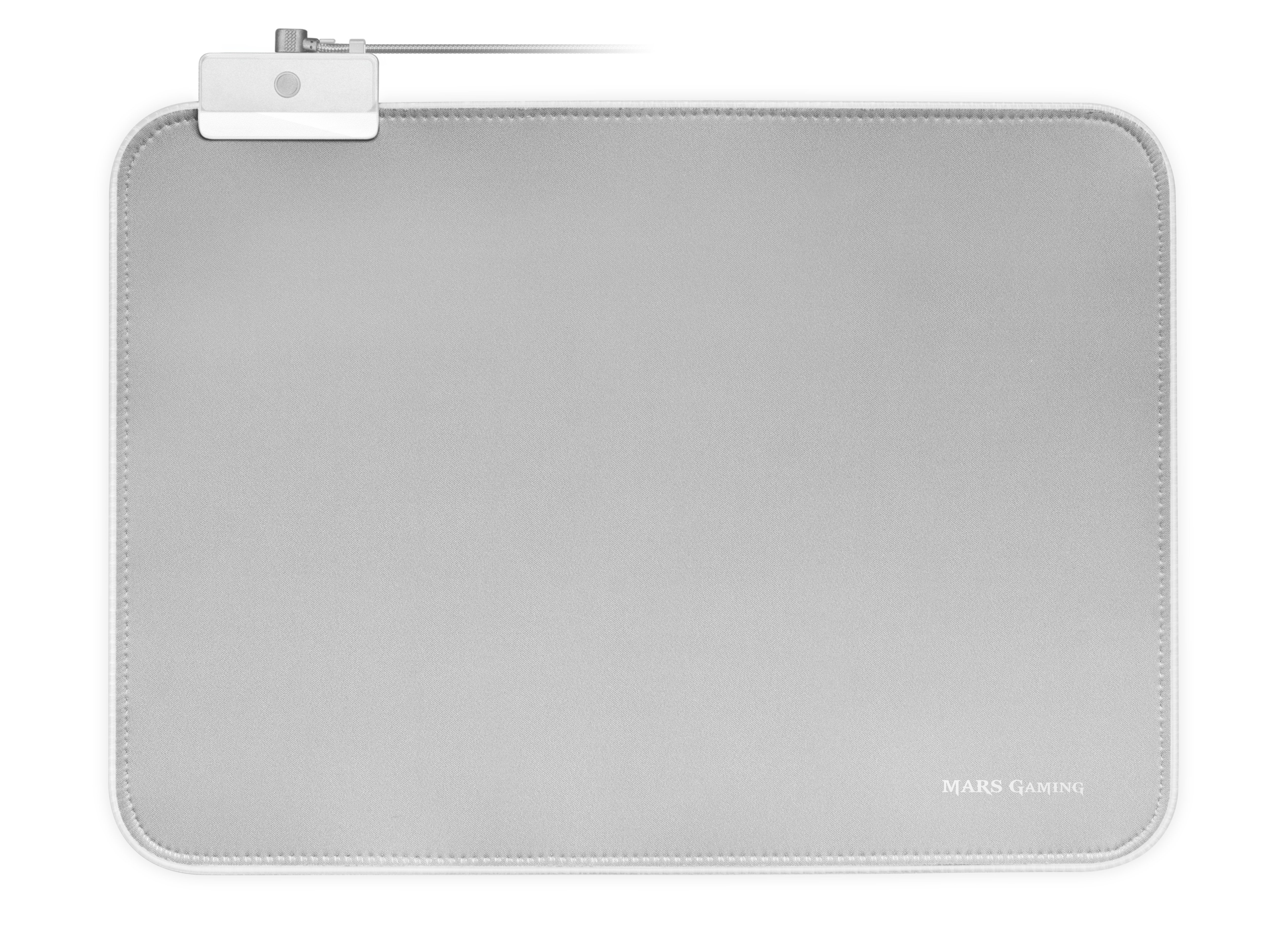 Mars Gaming Mmprgbl Alfombrilla Rgb Chroma Silver
