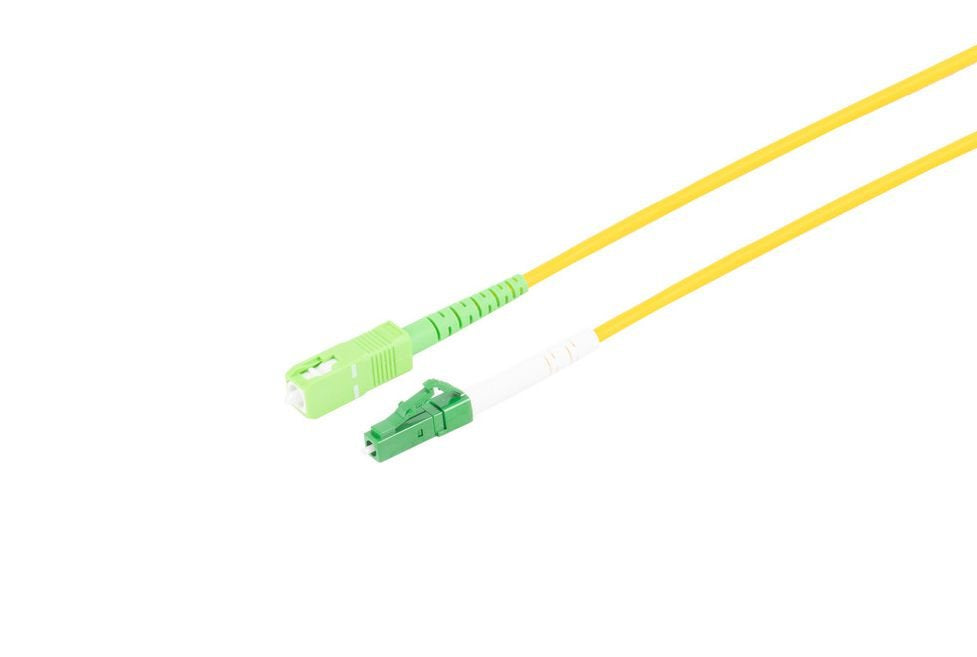 Fiber Patch Cable - Lc-Sc Os2 1m Simplex Apc