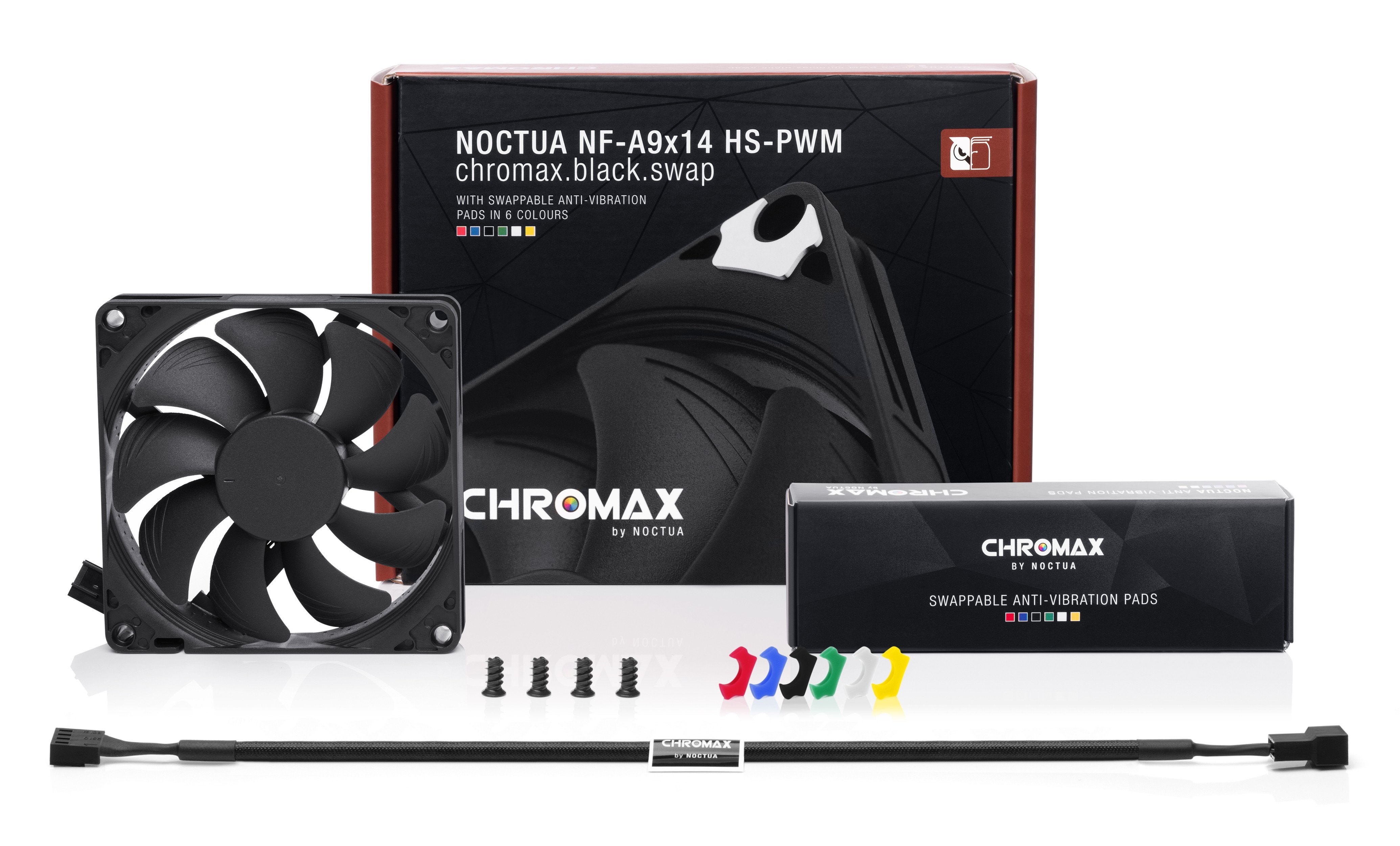 Ventilador Noctua 92x92x14 Nf-A9x14 Hs-Pwm Ch.Bk.S