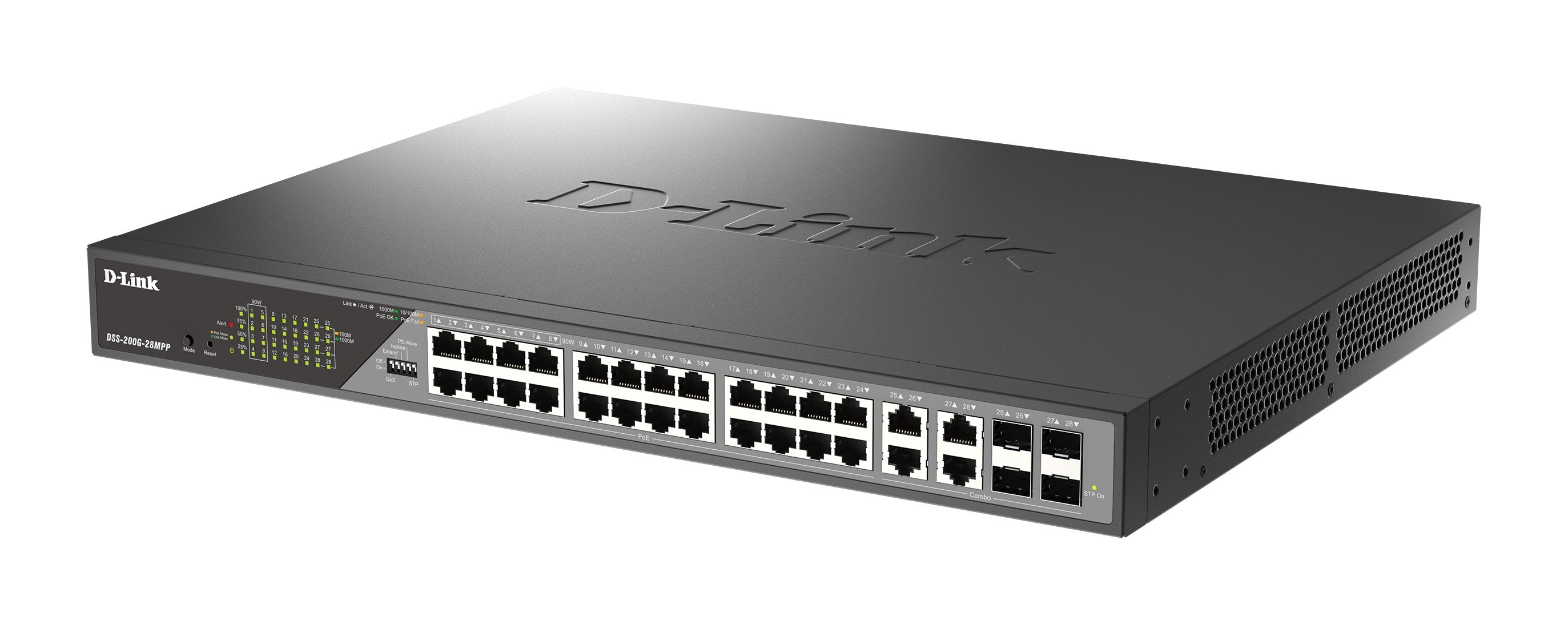 EAN 0790069471803 - D-Link DSS-200G-28MP switch Gestionado L2 Gigabit Ethernet (10/100/1000) Energía sobre Ethernet (PoE) 1U imagen 2