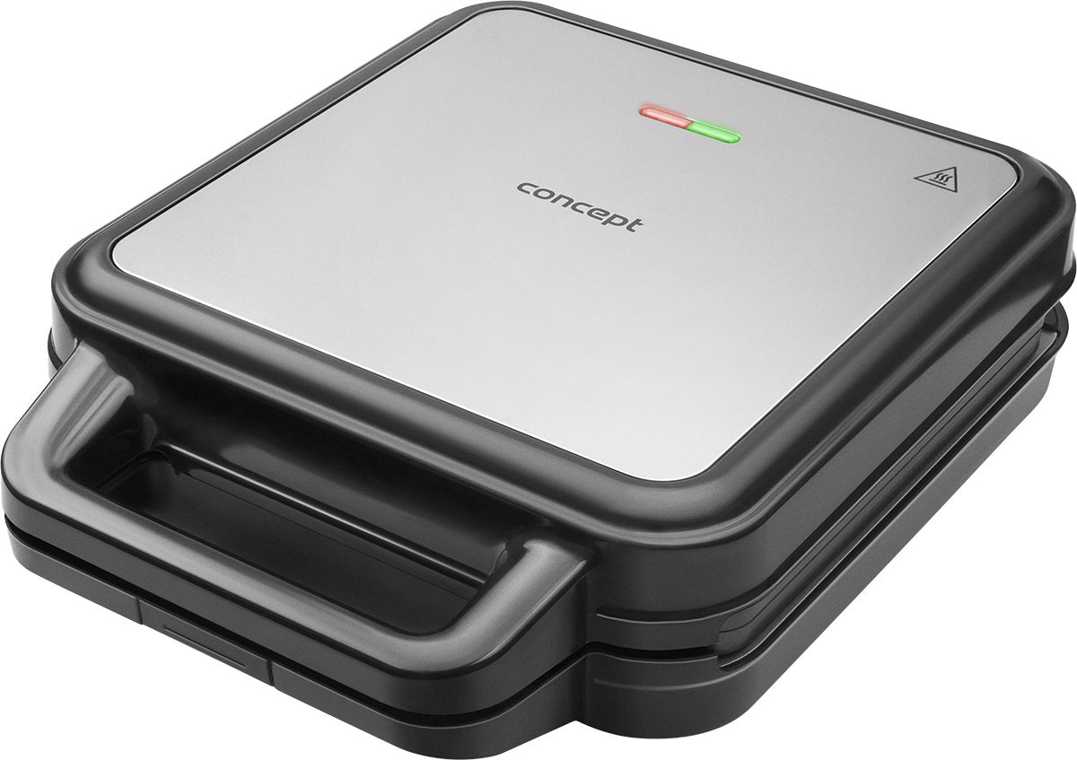 EAN 8595631020524 - Concept SV3080 sandwichera 1200 W Acero inoxidable, Negro imagen 4