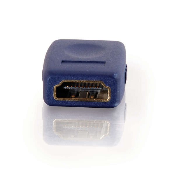 C2g Velocity Hdmi Coupler Acoplador Hdmi Hdmi Hembra A Hdmi Hembra Azul
