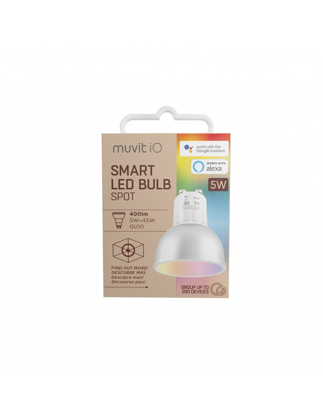 EAN 8426801157804 - Muvit MIOBULB014 iluminación inteligente Bombilla inteligente Wi-Fi 5 W imagen 8