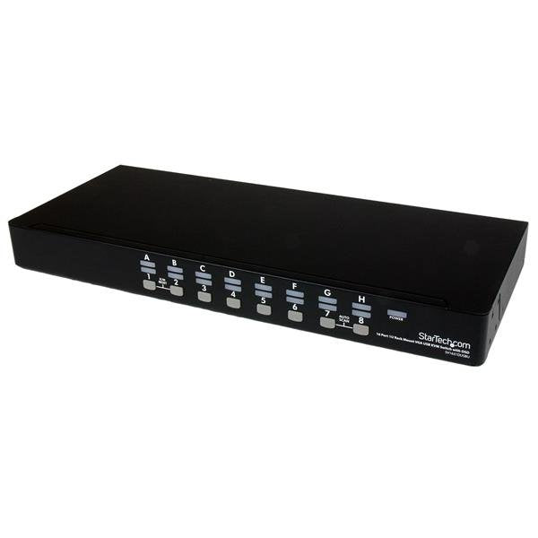 Startech Conmutador Switch Kvm 1u Osd Y Cables 16