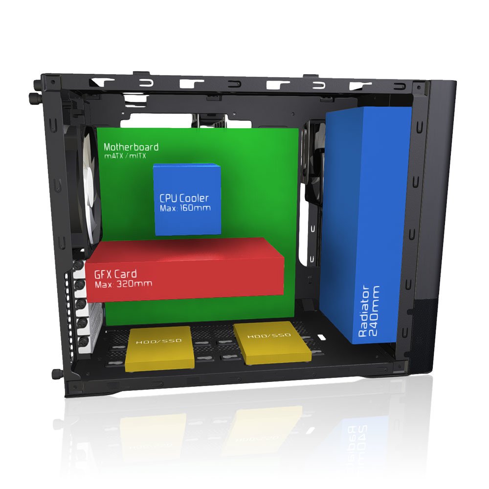 EAN 5712505303177 - Fractal Design Node 804 Cubo Negro imagen 22