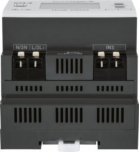 Actuador De Atenuación Ip Homematic Para Montaje En Riel Din - Triple (Hmip-Drdi3 154434a0