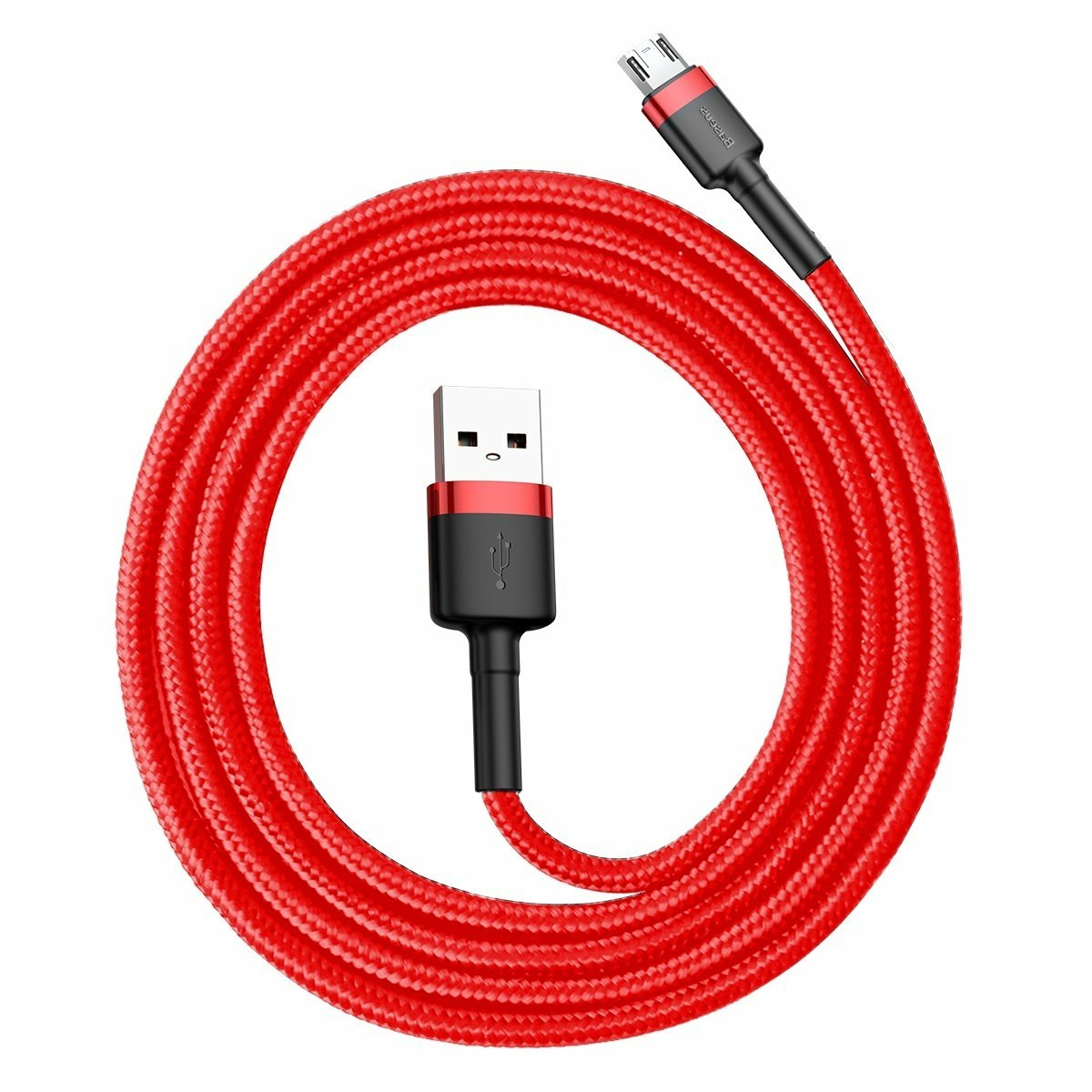 EAN 6953156280328 - Baseus 6953156280328 cable de teléfono móvil Negro, Rojo 1 m USB A Micro-USB B imagen 1