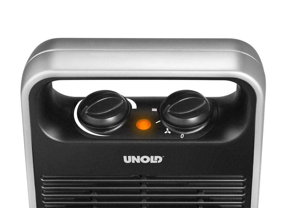EAN 4011689861062 - Unold 86106 calefactor eléctrico Interior Negro, Plata 2000 W Ventilador eléctrico imagen 4
