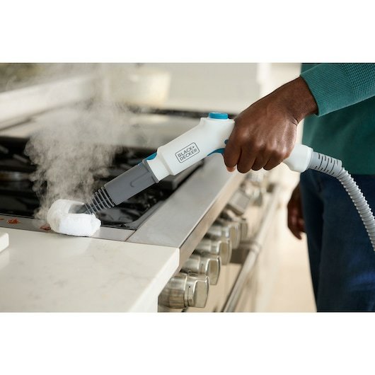 Limpiador Black & Decker Bhsmp2314-Qs A Vapor De Cilindro 1,2 L 2300 W Azul, Blanco