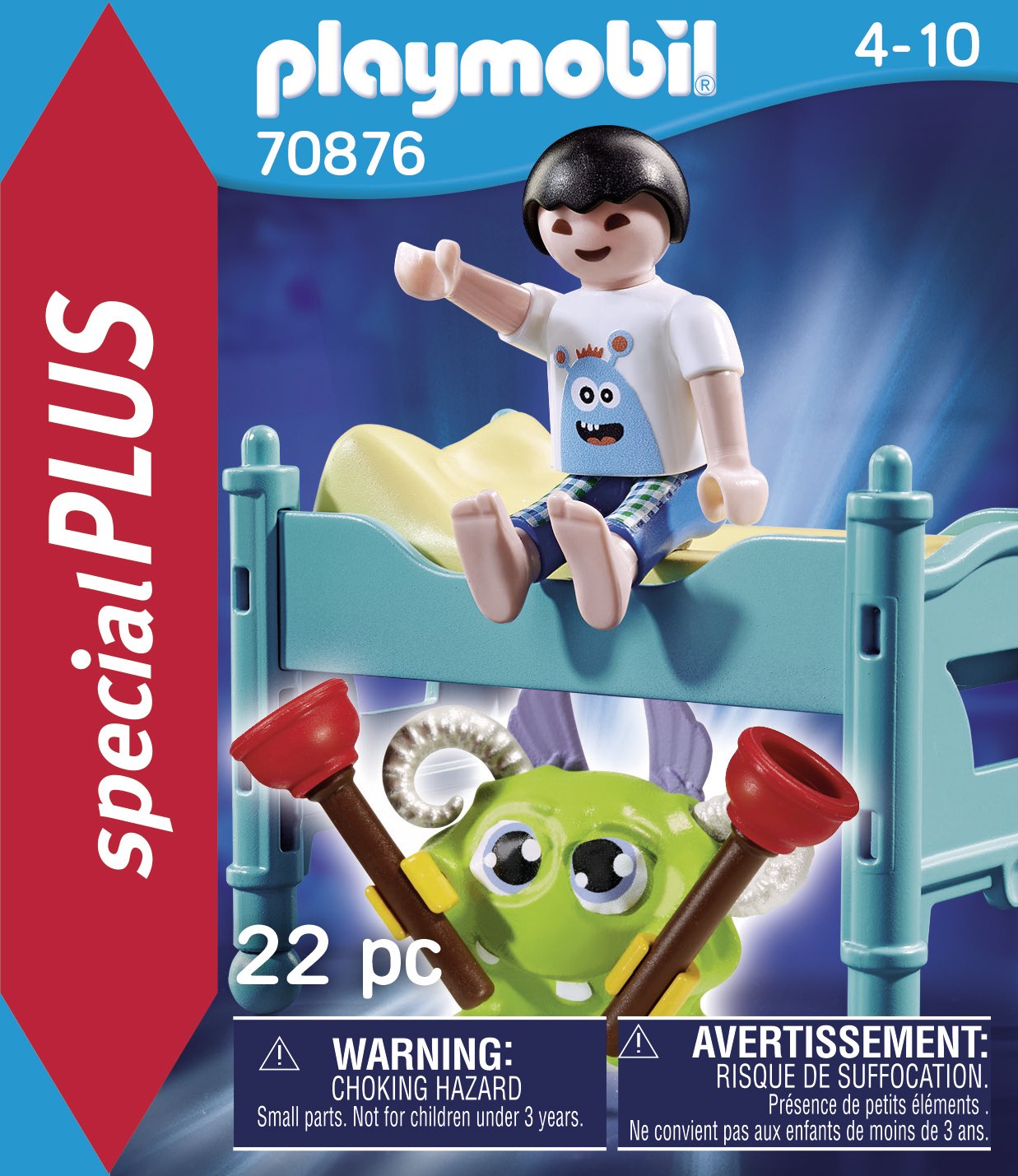Playmobil 70876 Niño Con Pequeño Monstruo