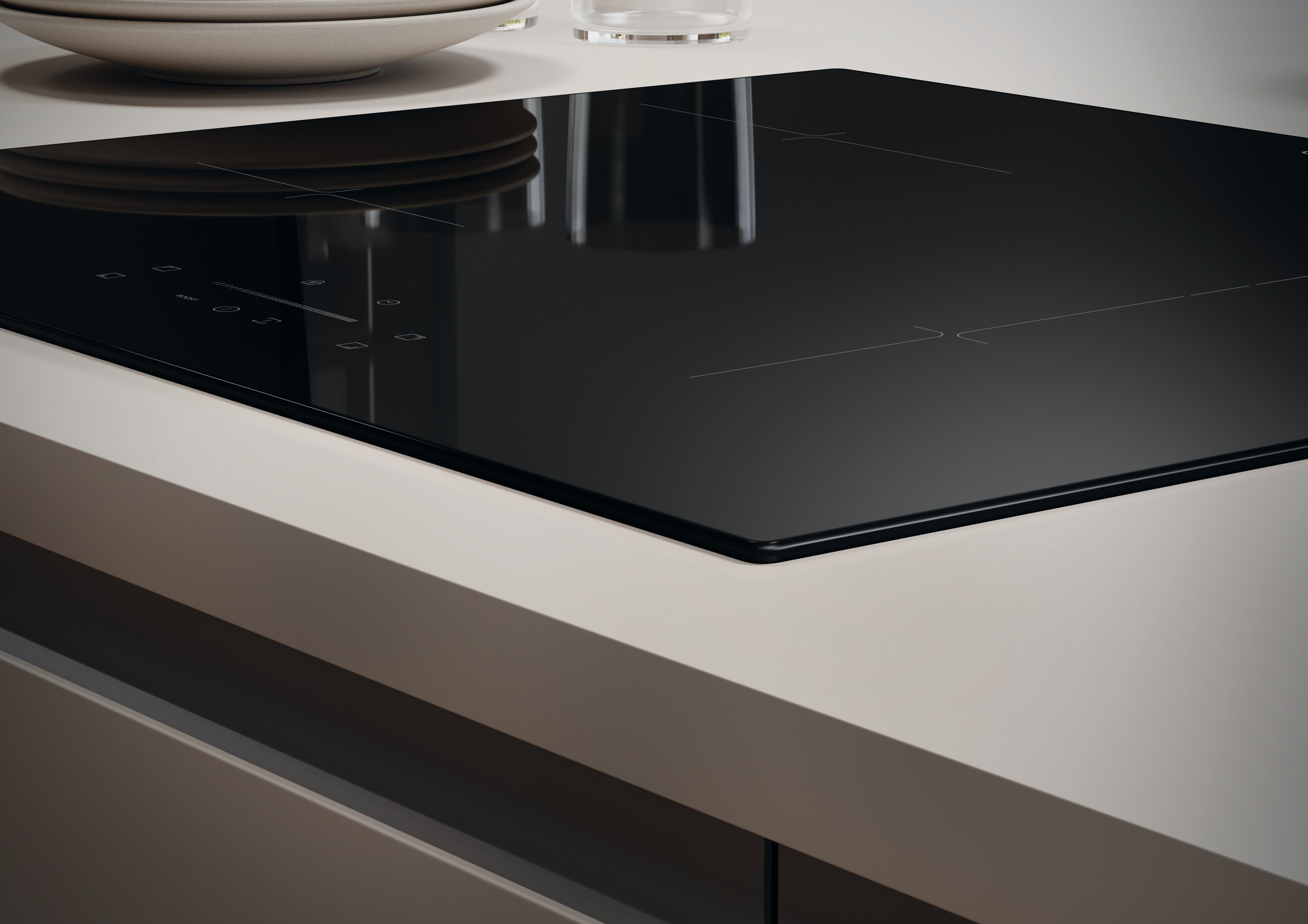 EAN 8059019042770 - Candy CTP6SC4/E1 Negro Integrado 59 cm Con placa de inducción 4 zona(s) Campana integrada imagen 7