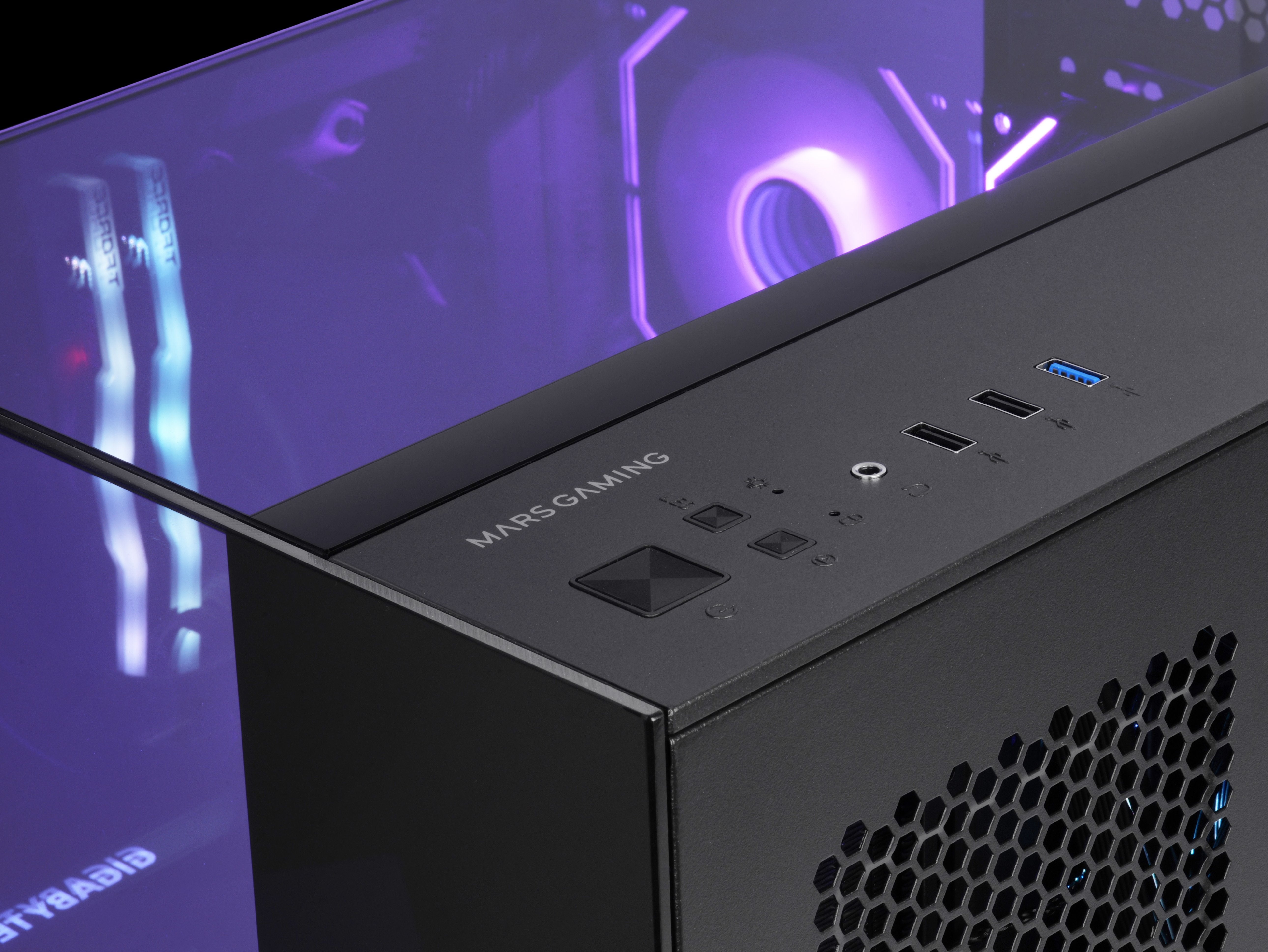 Caja Gaming Minitorre Mars Gaming Mc-Vision