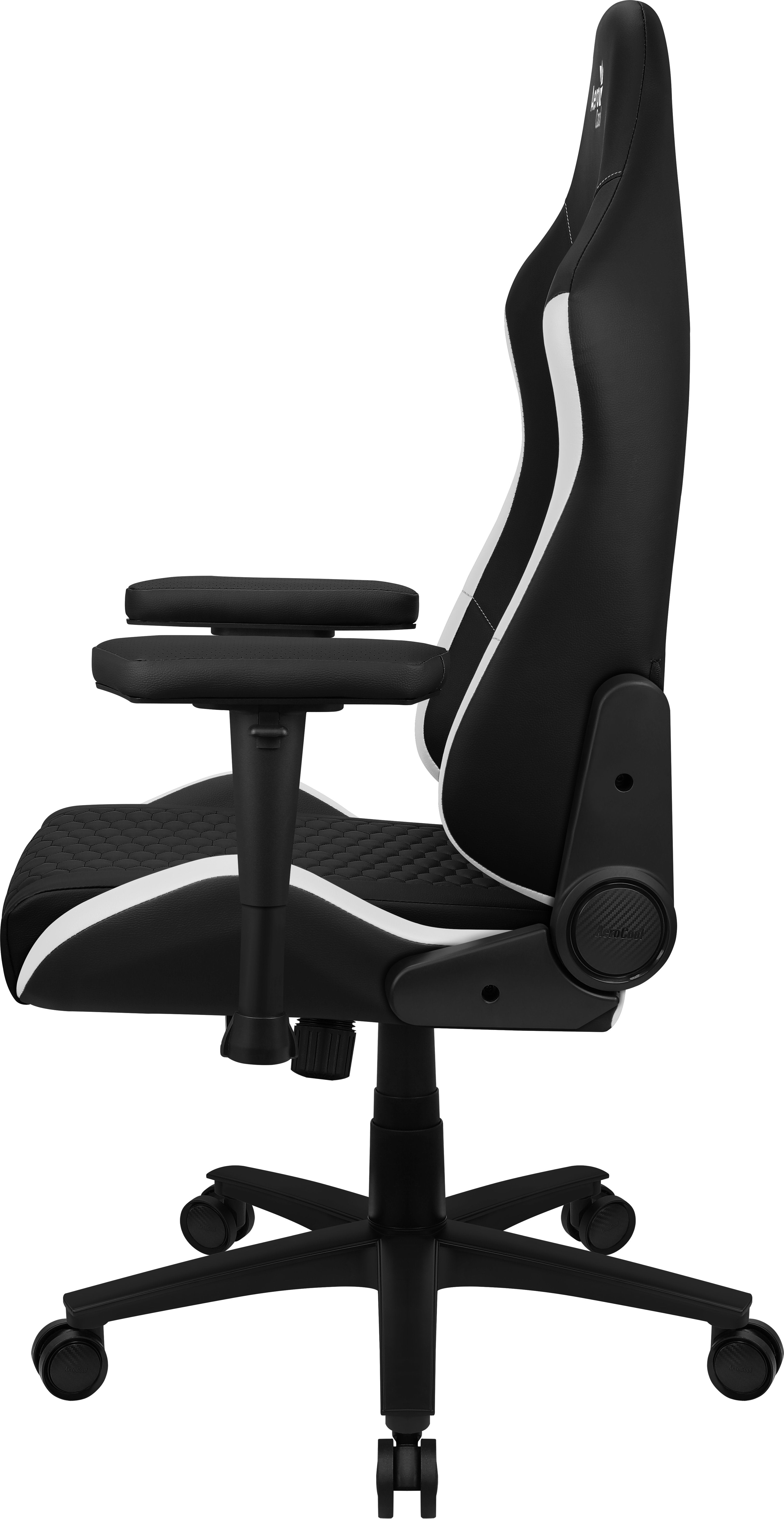 Silla Gaming Aerocool Crown/ Blanca Y Negra