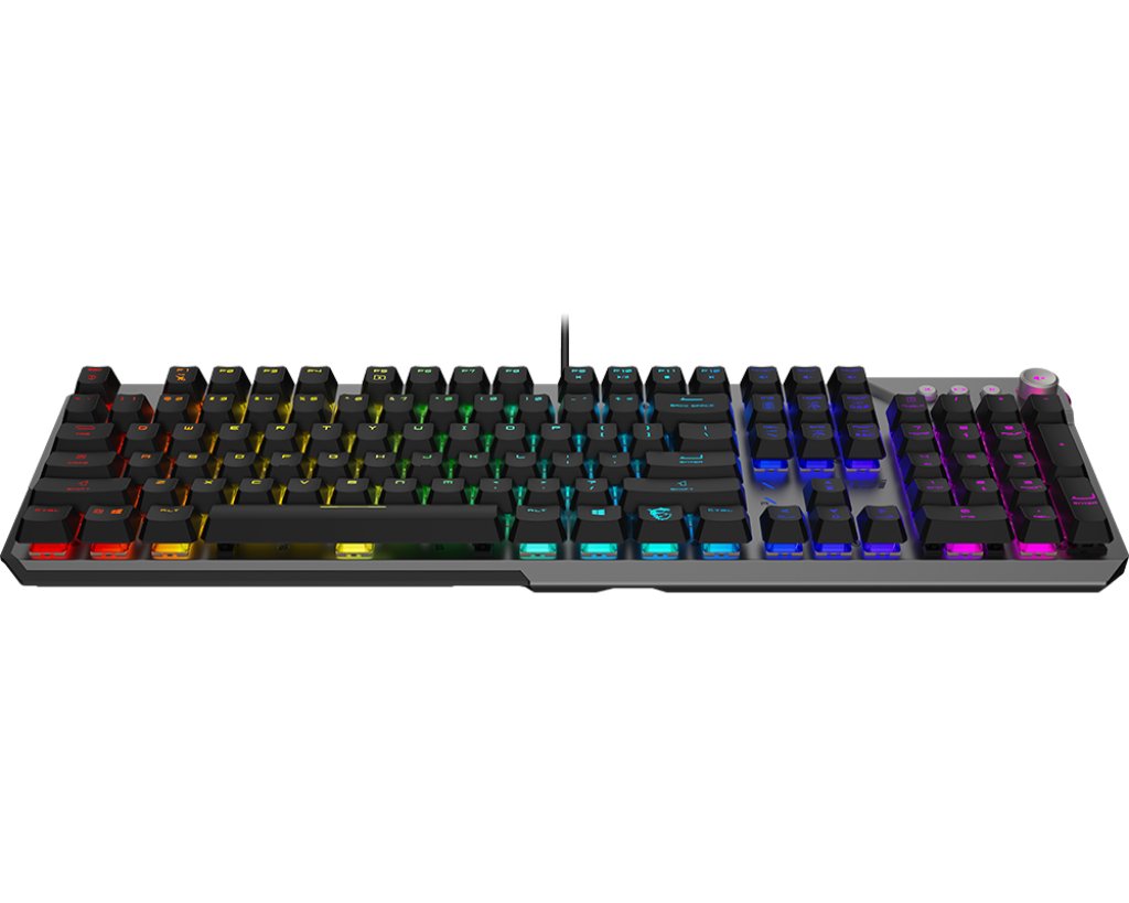 Msi Mrike 600 Silent Gaming Keyboard, Vercablet