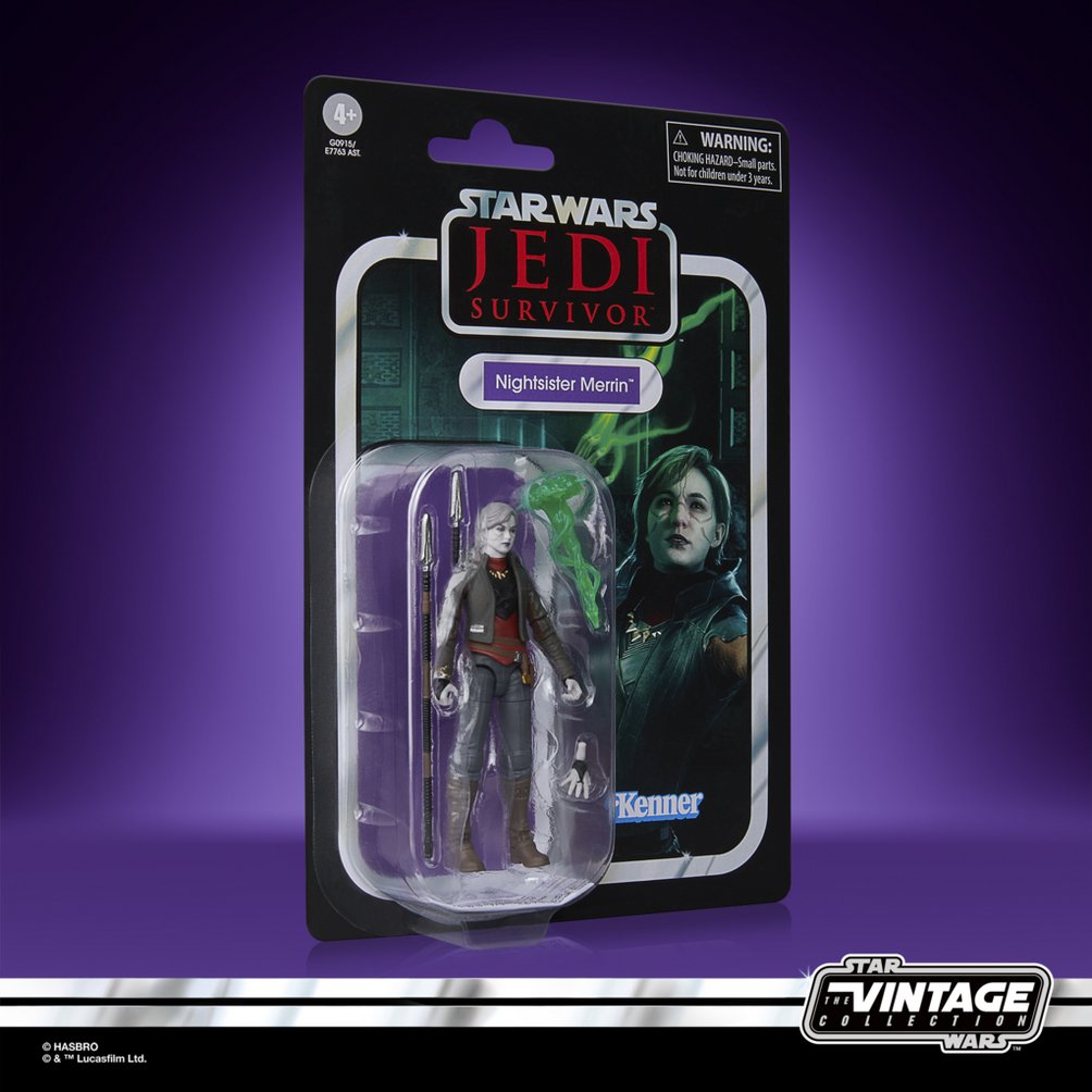Figura Nightsister Merrin Jedi Survivor Star Wars 9,5cm