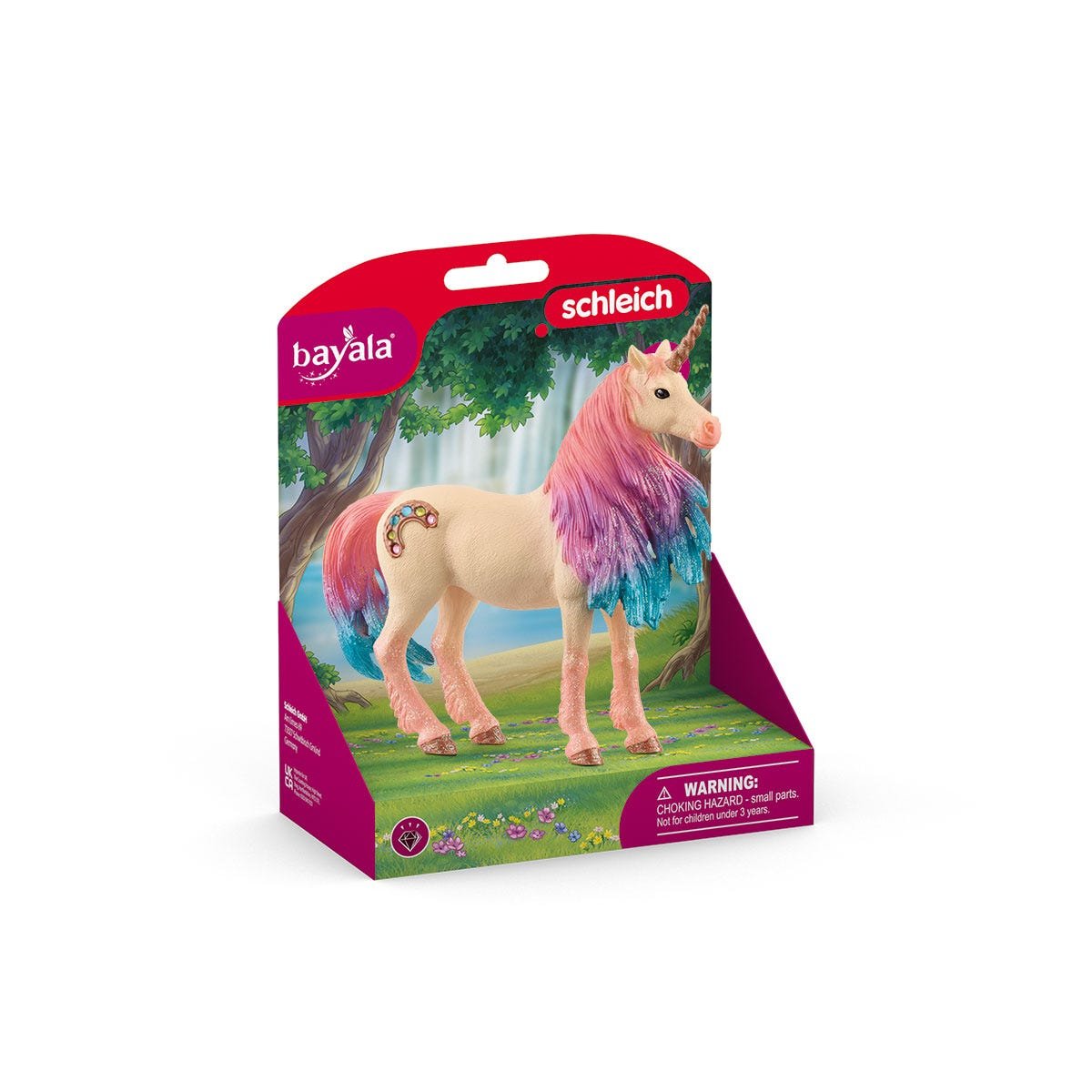 Schleich Bayala Malvavisco Unicornio Yegua Figura De Juguete 70723