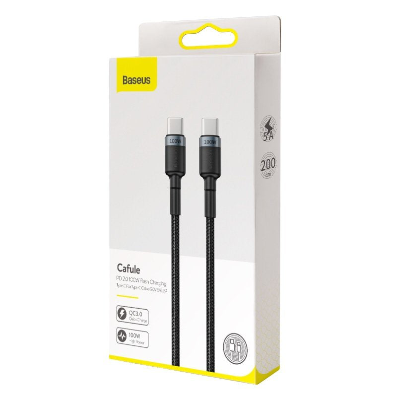 EAN 6953156216365 - Baseus Cafule cable USB USB 2.0 2 m USB C Negro imagen 7
