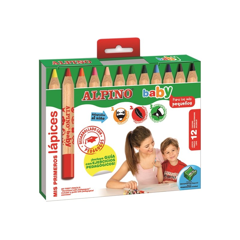 EAN 8413240476511 - Alpino AL000177 lápiz de color Multicolor 12 pieza(s) imagen 1