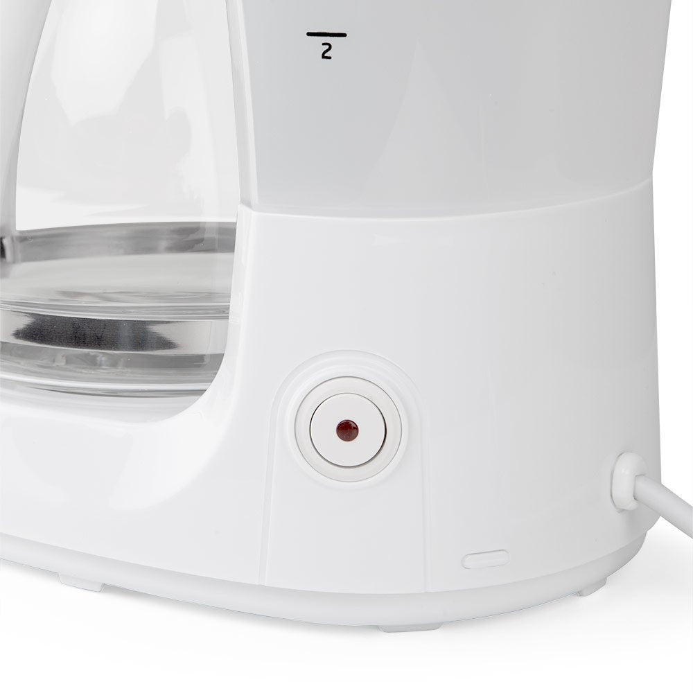 Cafetera Orbegozo Cg 4051 De Goteo Capacidad Para 12 Tazas - Jarra De Cristal De 1,25l - Filtro Permanente - Deposito