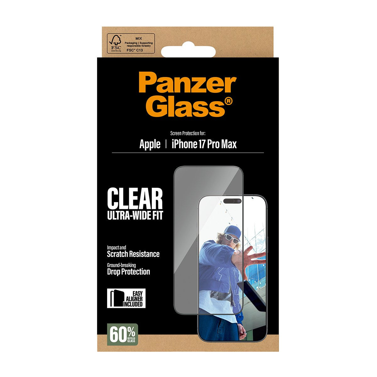 Panzerglass Ip 17 Pro Max Uwf Easyaligner