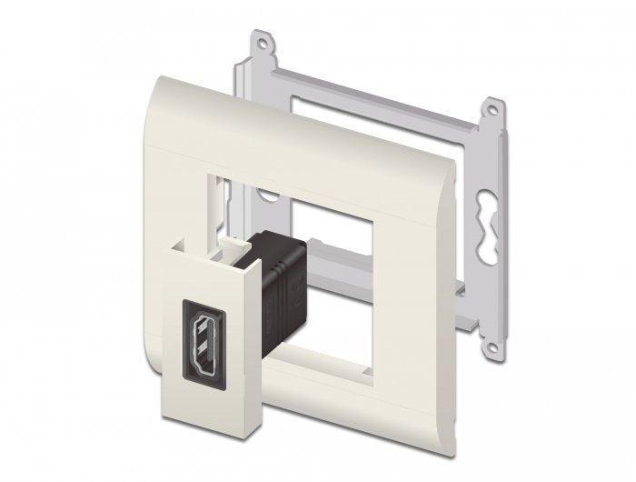 Delock Easy 45 Módulo Hdmi Recto 22,5 X 45 Mm