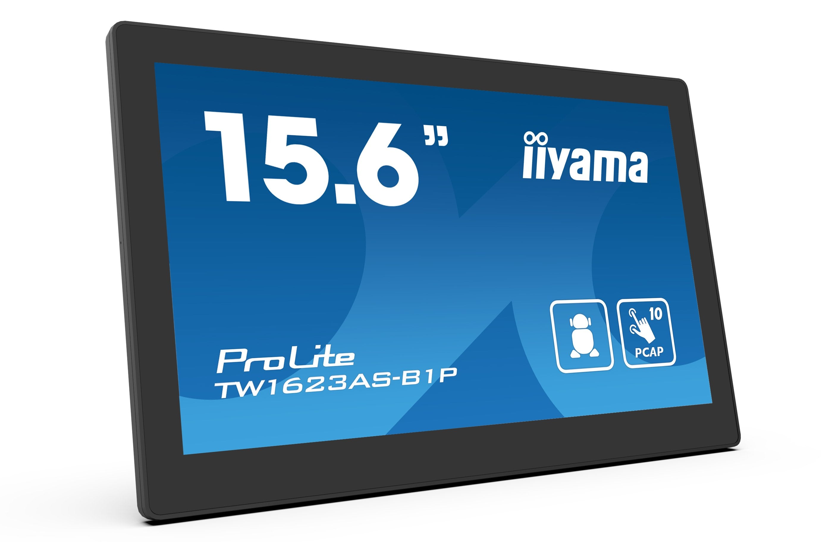 EAN 4948570124534 - iiyama TW1623AS-B1P pantalla para PC 39,6 cm (15.6") 1920 x 1080 Pixeles Double Full HD Pantalla táctil N imagen 1