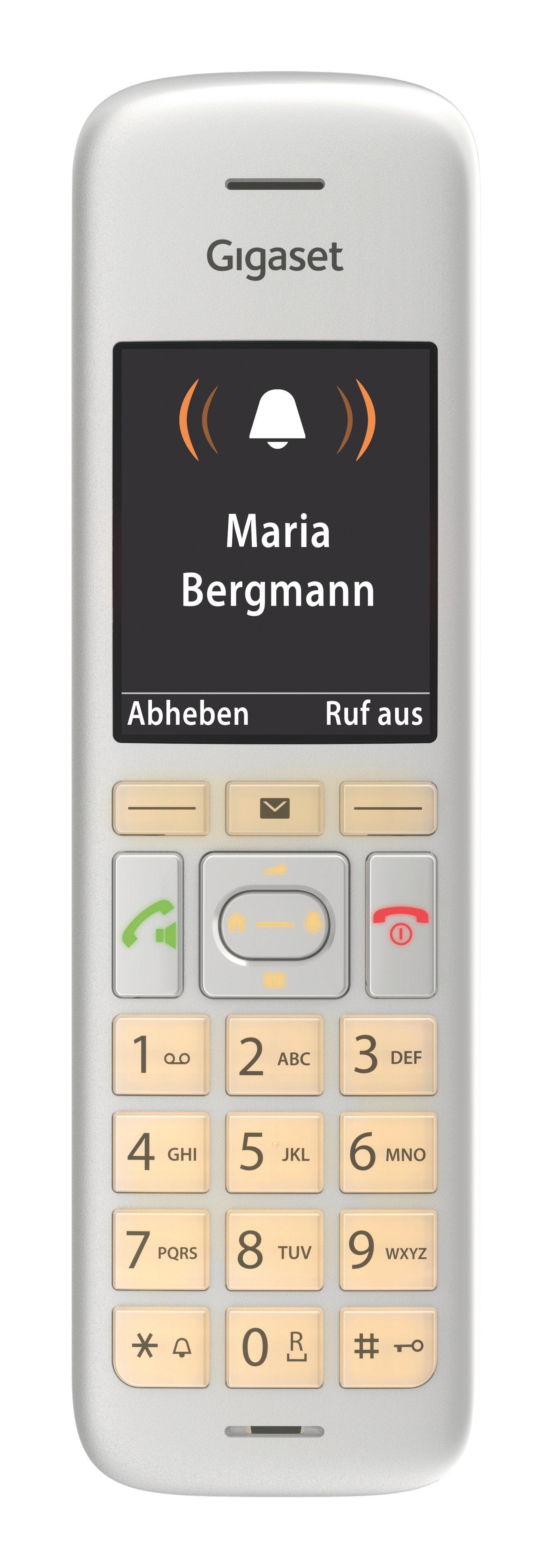 EAN 4250366861487 - Gigaset CE575HX Teléfono DECT Identificador de llamadas Plata imagen 4