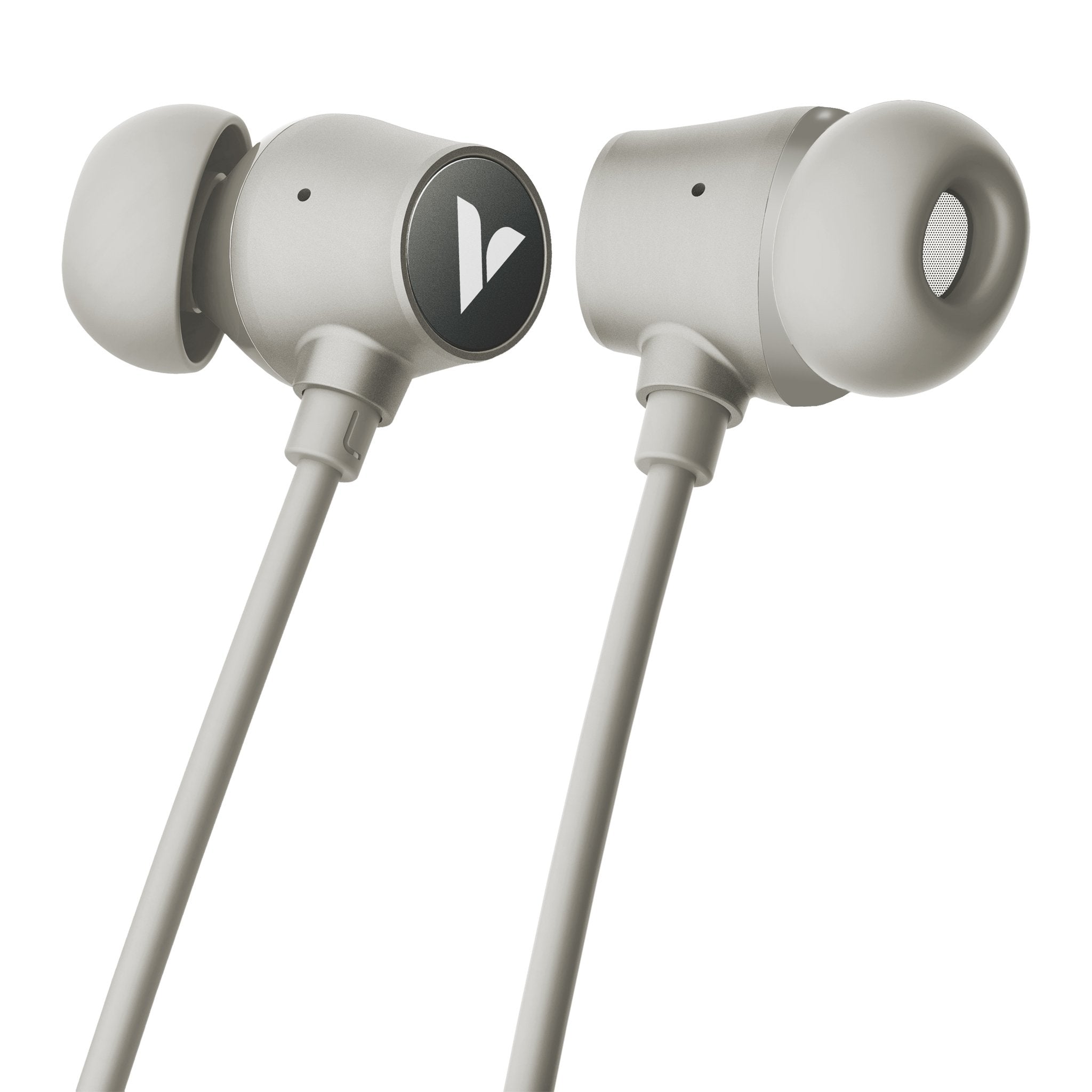 Trusound Anc Neckband Earbuds, Grey