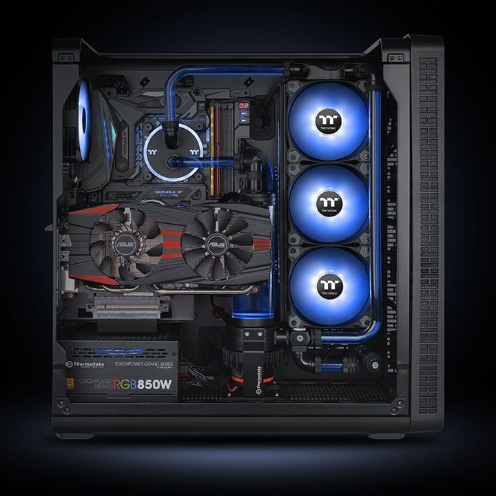 Thermaltake Pure A14 Le D Blue Cl-F110-Pl14bu-A
