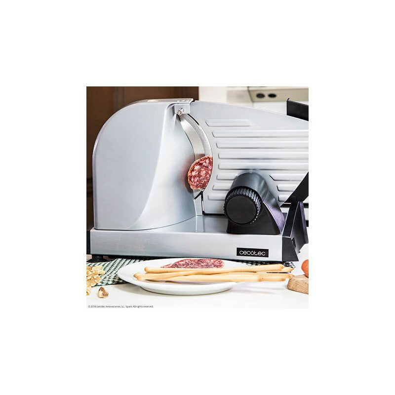 EAN 8435484023078 - Cecotec Rock’nCut Twin rebanadora Manual 180 W Negro, Acero inoxidable imagen 8