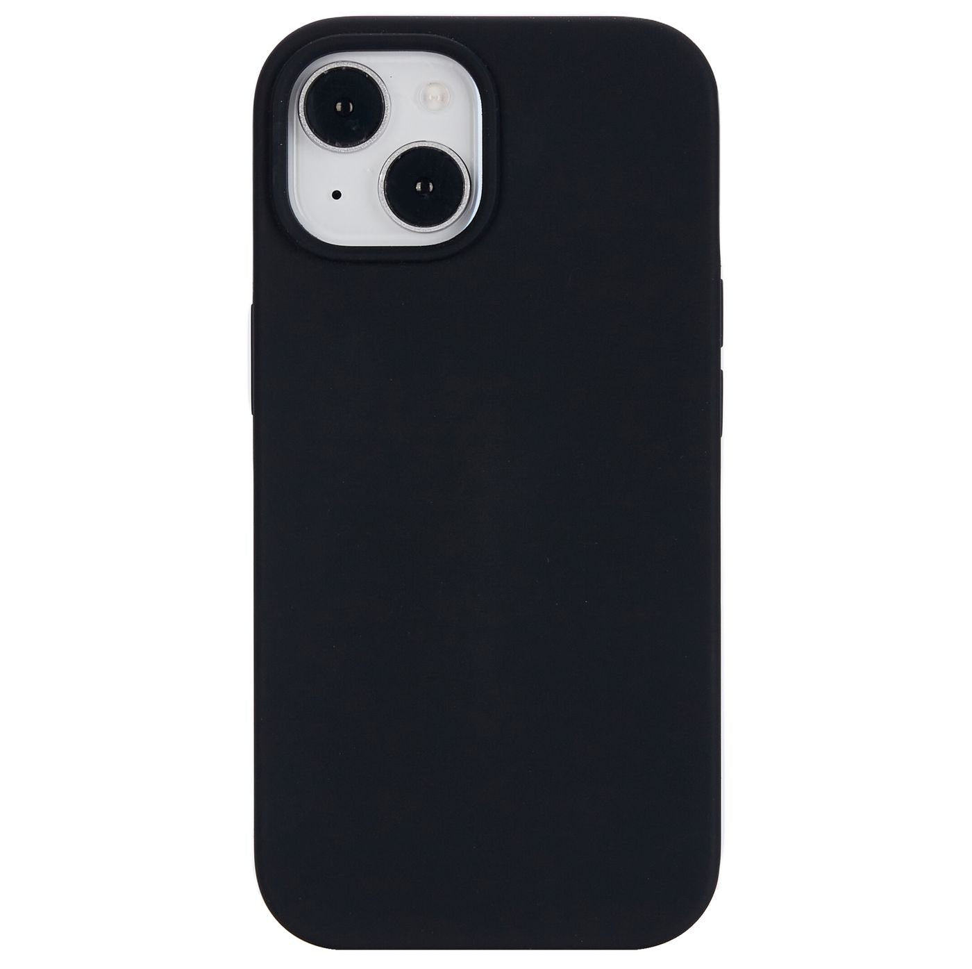Infinite Rome Iphone 15 - Silicone Case For Magsafe - Charging Black 100% Recycled Silicone