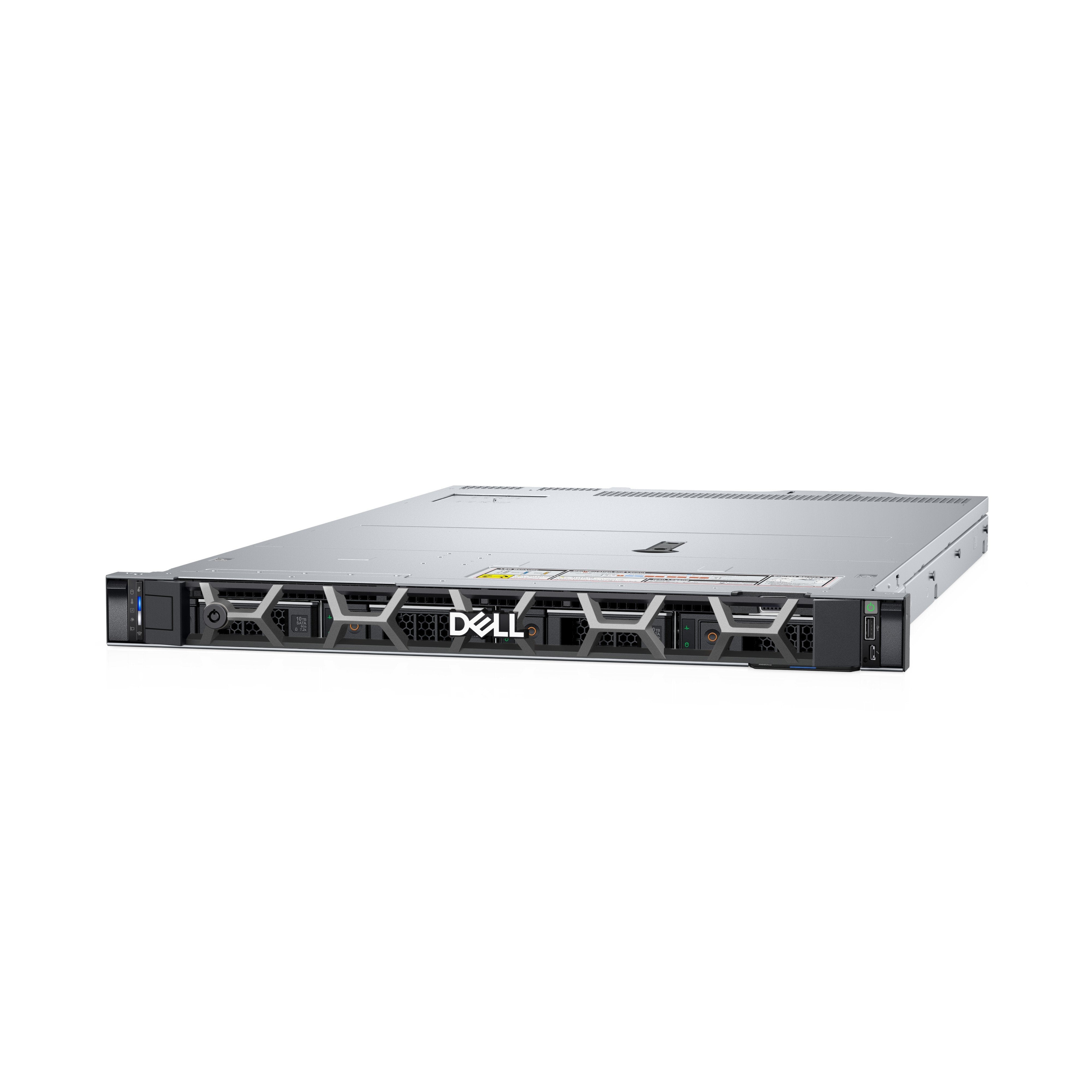 Dell Servidor Poweredge R660xs 2.5" Chassis Intel® Xeon® Silver 4410y 1x 32gb Rdimm 1x 480gb Ssd Sata Front Perc H755 Front Load Idrac9 Enterprise 16g
