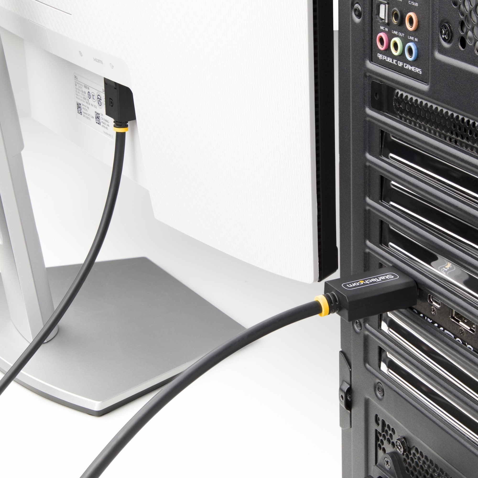 EAN 0065030908948 - StarTech.com DP21-1M-DP40-CABLE cable DisplayPort Negro imagen 5