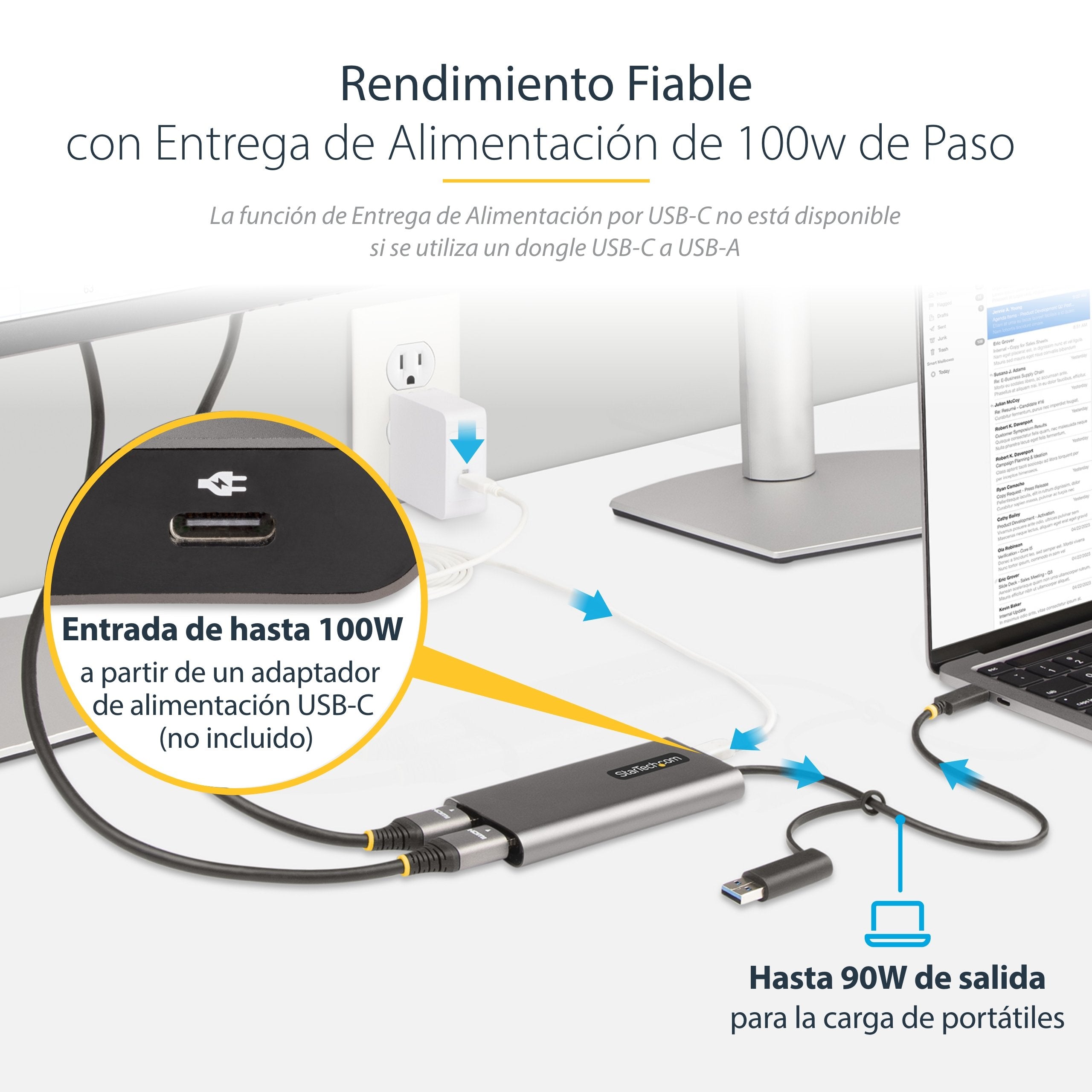 EAN 0065030894579 - StarTech.com 109B-USBC-HDMI Adaptador gráfico USB 3840 x 2160 Pixeles Gris imagen 10