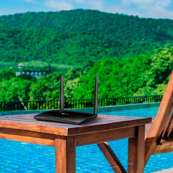 EAN 8885020625745 - TP-Link Archer MR202 router inalámbrico Ethernet rápido Doble banda (2,4 GHz / 5 GHz) Negro imagen 4