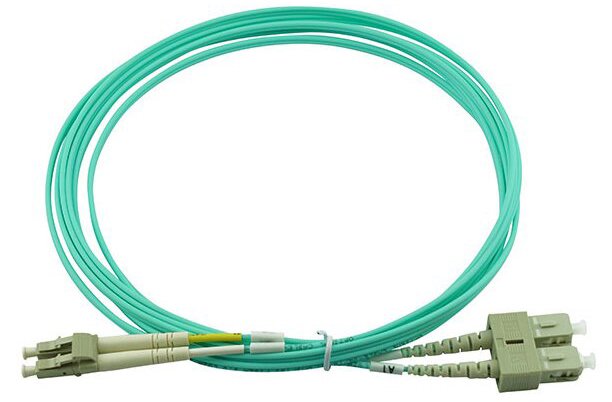 Blueoptics Sfp3132eu10mk Cable De Fibra Optica 10 M Lc Om3 Color Aguamarina