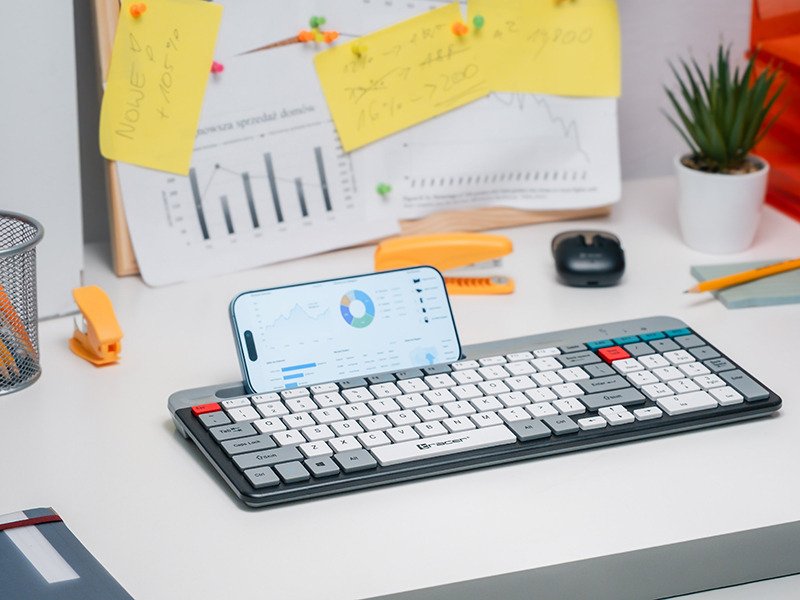 Tracer Wireless Keyboard Sharp Rf 2.4g+Bt