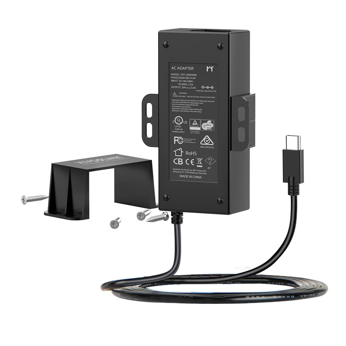 EAN 5715063289747 - Vivolink VLUSBCPWR100 Adaptador gráfico USB imagen 1