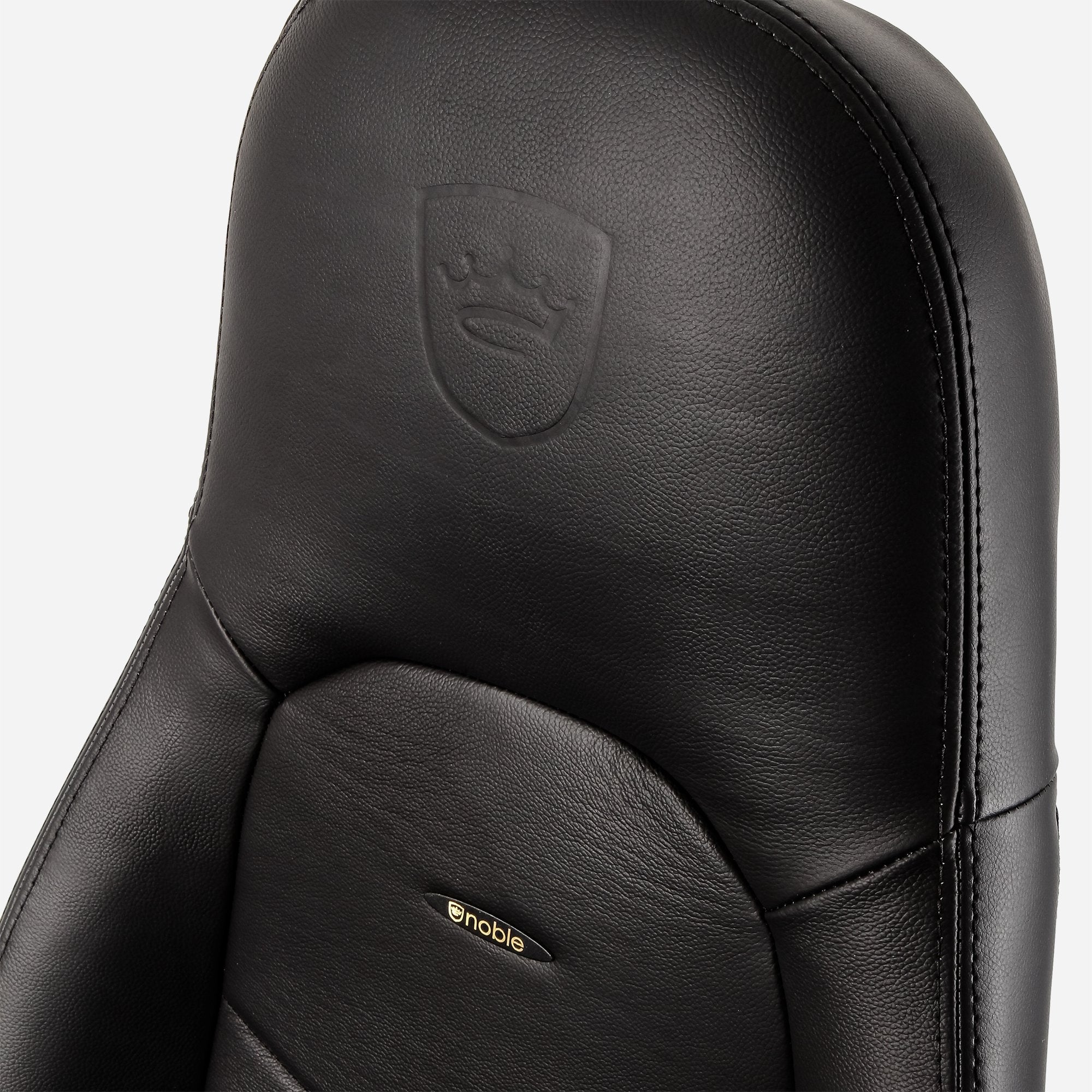Noblechairs Icon Echtleder Gaming Silla - Negro Negro