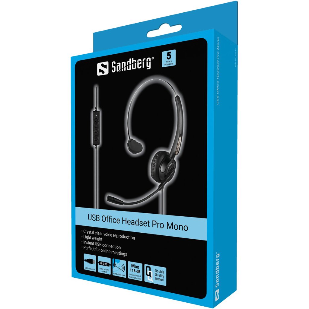 Sandberg Usb Office Headset Pro Mono Usb