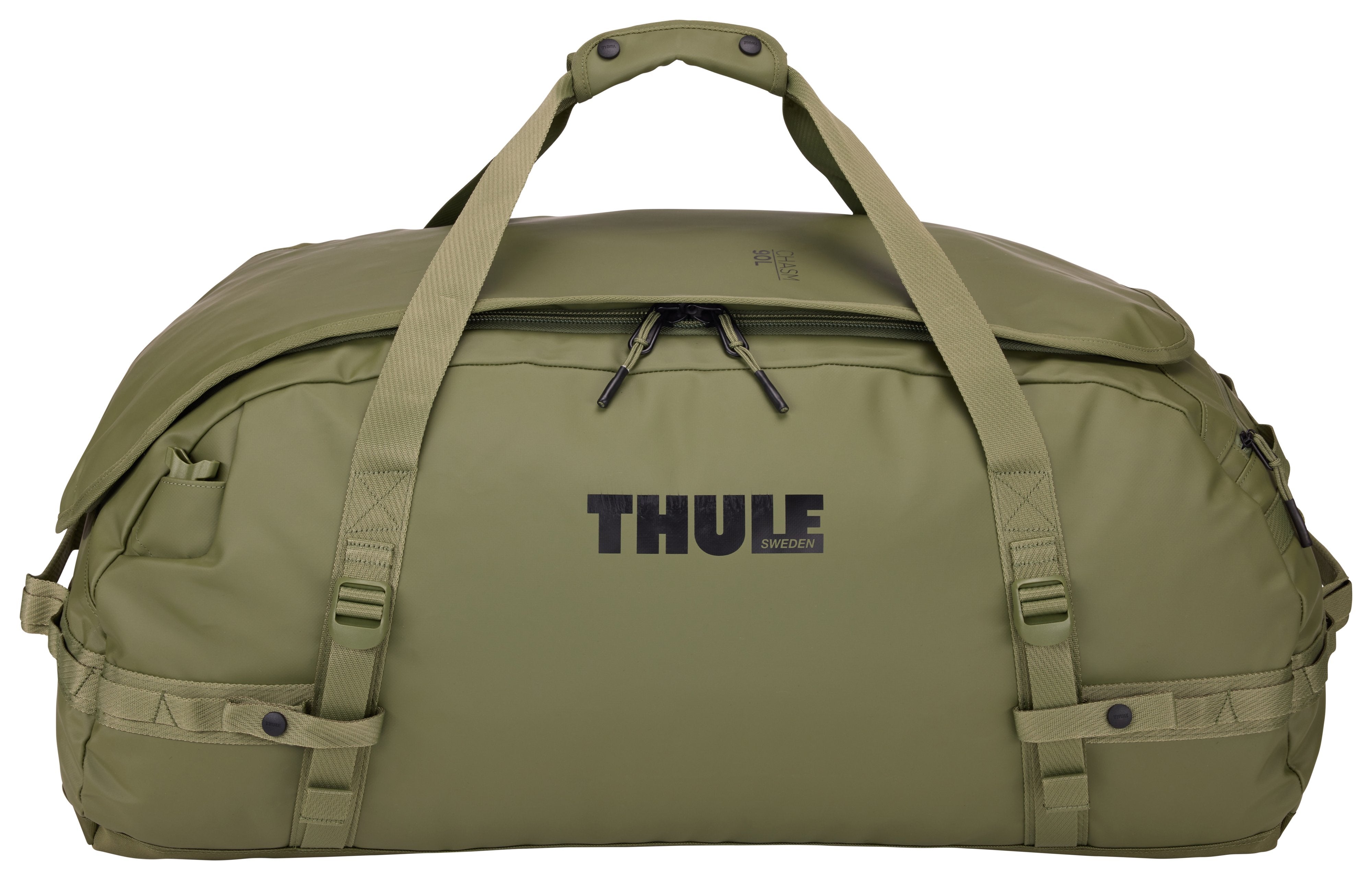 EAN 0085854255288 - Thule Chasm TDSD304 Olivine bolso de lona 90 L Poliéster Oliva imagen 3