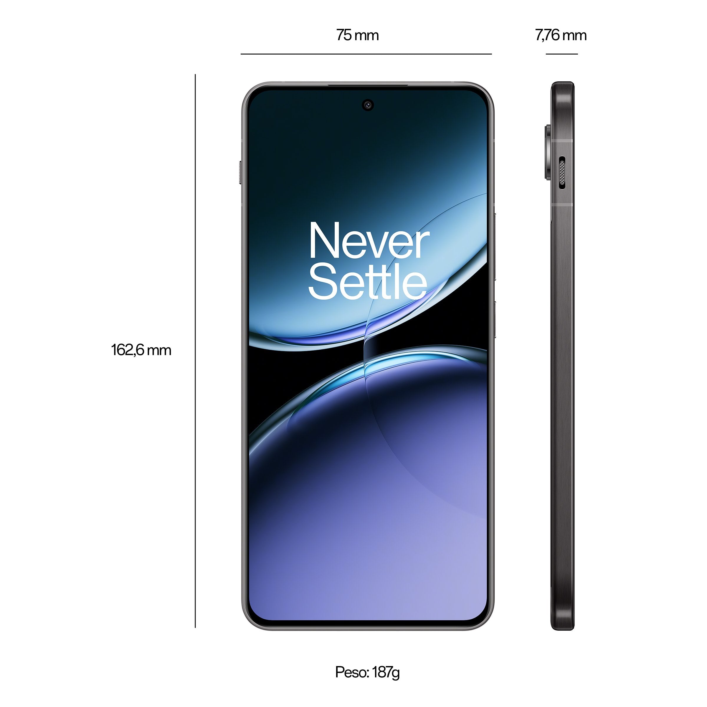 Smartphone Oneplus Nord 4 16+512gb Ds 5g Obsidian Midnight Oem