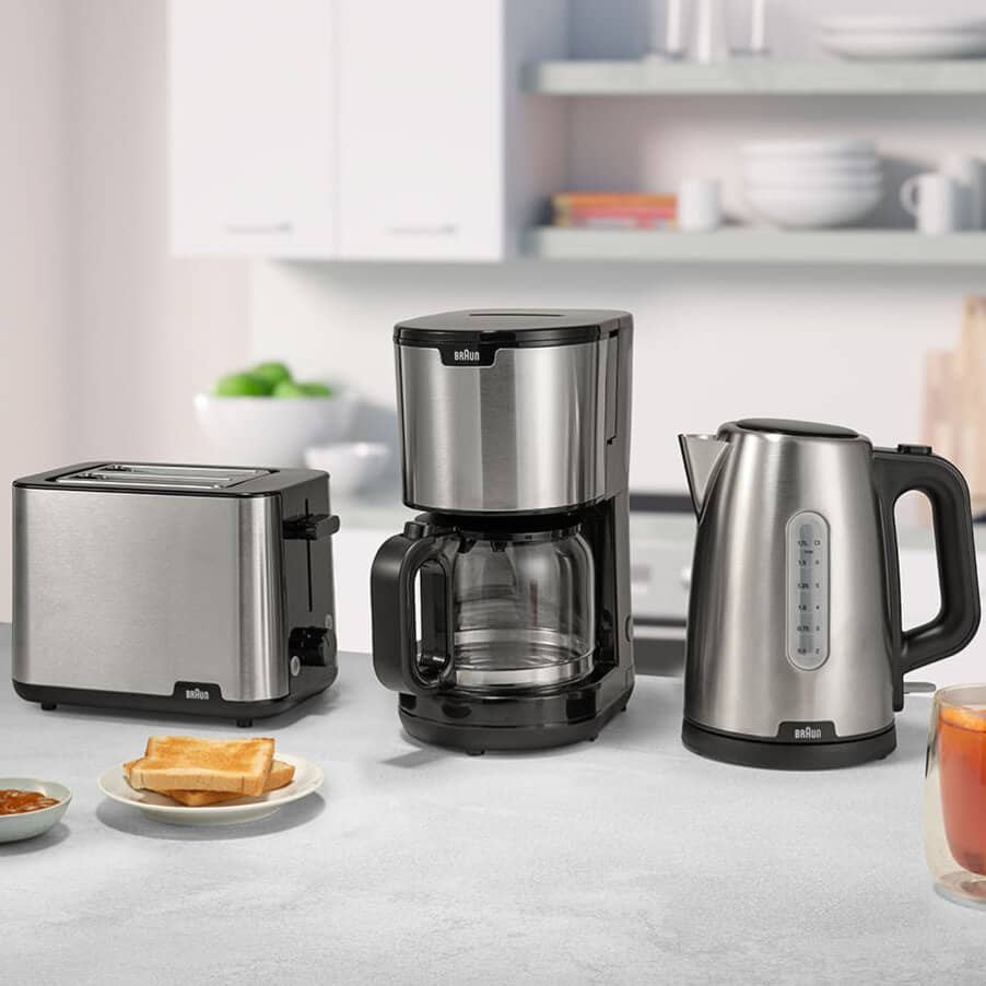 EAN 8021098001962 - Braun PurShine WK102AI-WK1500BK tetera eléctrica 1,7 L 2200 W Negro, Acero inoxidable imagen 7